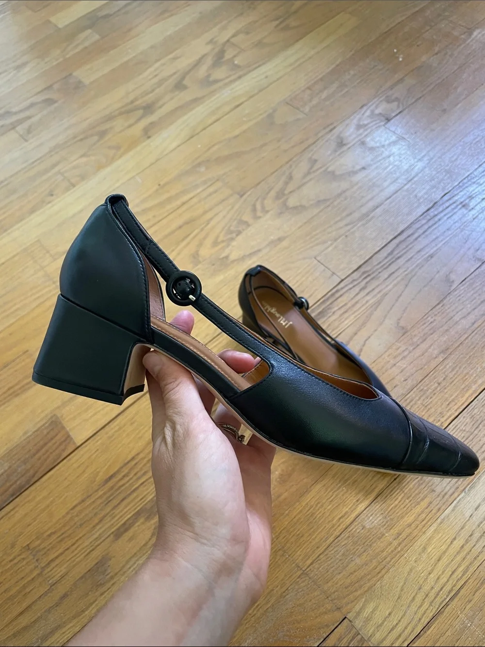LIKE NEW- J McLaughlin Block Heel Pumps